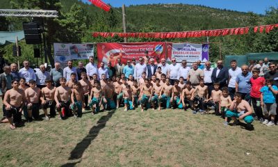 SULUOVA’DA “ŞAMPİYON MAHMUT DEMİR KARAKUCAK GÜREŞLERİ” YAPILDI