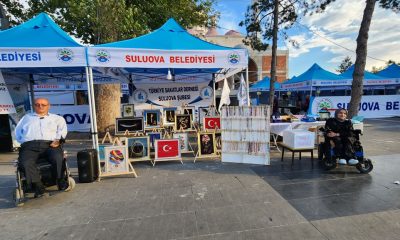 SULUOVA SAKATLAR DERNEĞİ EL SANATLARI ÜRÜNLERİ SATIŞA SUNULDU