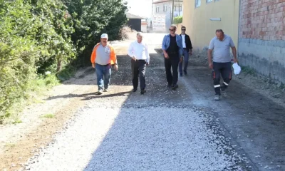 ASFALTLAMA ÇALIŞMALARI YERİNDE İNCELENDİ