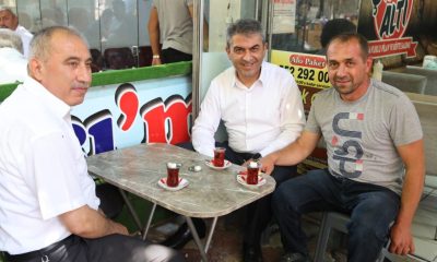 BAŞKAN UZUN; “AMACIMIZ ESNAF VE HEMŞEHRİLERİMİZ İLE İSTİŞARE”