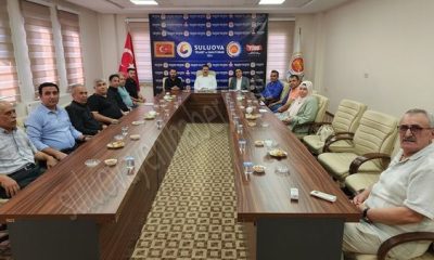 HALUK İPEK, SULUOVALI MUHASEBECİLERİ BAKAN YARDIMCISIYLA GÖRÜŞTÜRDÜ