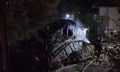 SULUOVA DA ÇATI YANGINI