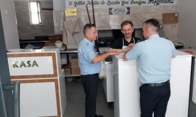 ZABITA EKİPLERİ FIRIN, LOKANTA VE MARKETLERDE DENETİM YAPTI.