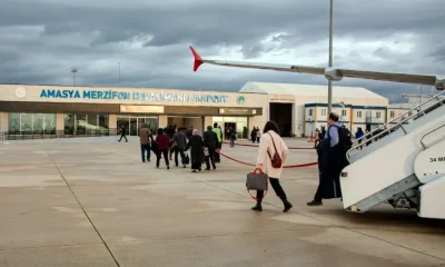 AMASYA HAVALİMANINDA 1 AYDA 11 BİN KİŞİ UÇTU