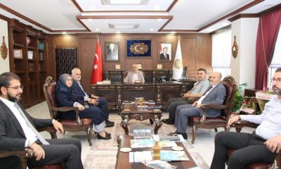 İLÇE MÜFTÜLERİNDEN YENİ İL MÜFTÜSÜ HAMZA BAYRAM’A HAYIRLI OLSUN ZİYARETİ