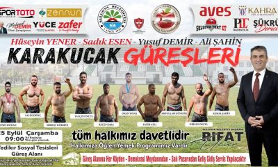 SULUOVA BELEDİYESİ KARAKUÇAK GÜREŞLERİ DÜZENLİYOR.