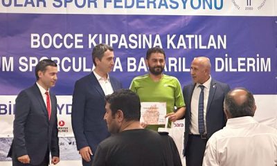 SULUOVA HACI BAYRAM ÖZEL EĞİTİM KULÜBÜNE FEDERASYONDAN BAŞARI BELGESİ