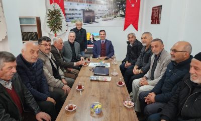 KAYMAKAM GÜRÇAM, ŞEKER EMEKLİLERİ DERNEĞİNİ ZİYARET ETTİ