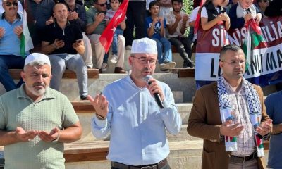 AMASYA’DA FİLİSTİN’E DESTEK YÜRÜYÜŞÜ YAPILDI