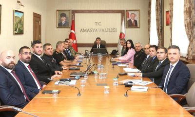 AMASYA’DA GÜVENLİK VE ASAYİŞ TOPLANTISI YAPILDI