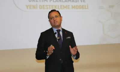 BAKAN YARDIMCISI EBUBEKİR GİZLİGİDER, AMASYA’DA ÜRETİM PLANLAMASI SUNUMU YAPTI