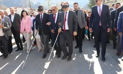 AMASYA’DA ENGELLERİ BİRLİKTE KALDIRIYORUZ” YÜRÜYÜŞÜ YAPILDI