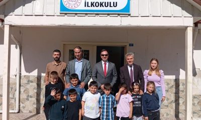 KAYMAKAM ŞAFAK GÜRÇAM ARMUTLU KÖY OKULUNU ZİYARET ETTİ