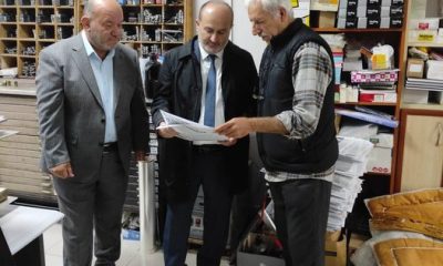MÜFTÜ SITKI KAYA, YENİ HABER GAZETESİNİ ZİYARET ETTİ