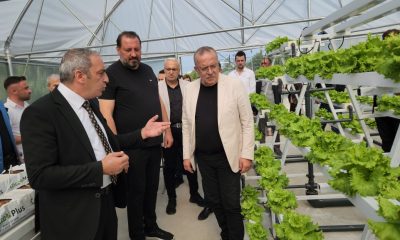 SULUOVA MYO’DA KURULAN TAM OTOMASYONLU HİDROPONİK SERADA ÜRETİM BAŞLADI