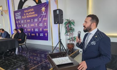 AK PARTİ İLÇE BAŞKANI MUSTAFA ŞEN GÜVEN TAZELEDİ.