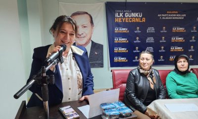 AK PARTİ SULUOVA İLÇE KADIN KOLLARI BAŞKANI SEYHAN CAMCI ESEN GÖREVE DEVAM DEDİ