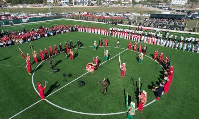 CUMHURİYET BAYRAMI KUTLAMALARINA BELEDİYE MEHTERAN TAKIMI DAMGA VURDU