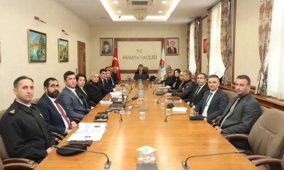 AMASYA’DA İL GÜVENLİK VE ASAYİŞ TOPLANTISI GERÇEKLEŞTİRİLDİ