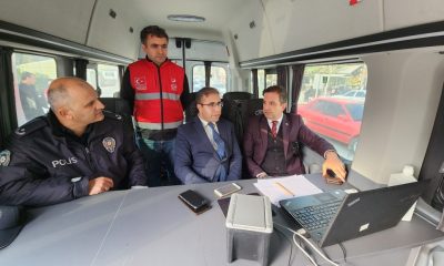 KAYMAKAM GÜRÇAM DÜZENSİZ GÖÇMEN TESPİT ÇALIŞMALARINI İNCELEDİ