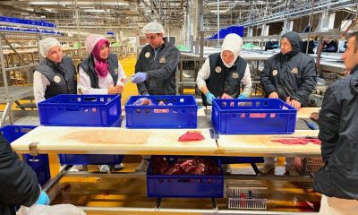 SGK İL MÜDÜRÜ SULUOVA EKUR ET İŞLETMESİNDE İNCELEMELERDE BULUNDU