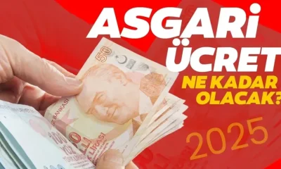 2025 YILI ASGARİ ÜÇRET NET 22.104 TL OLDU