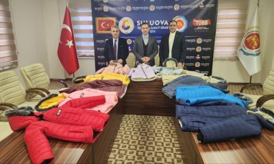 SULUOVA İŞ DÜNYASINDAN 480 İHTİYAÇ SAHİBİ ÖĞRENCİYE KIŞLIK KIYAFET YARDIMI YAPILDI
