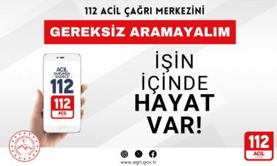 ACİL ÇAĞRI MERKEZİNE 2024’DE, %36,69’u VAKA, %63,31’i GEREKSİZ ÇAĞRI OLDU