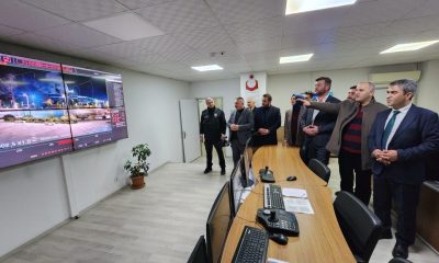 BAŞKAN RİFAT UZUN, GÜVENLİK, İTFAİYE VE 112 EKİPLERİNİN YENİ YILLARINI KUTLADI