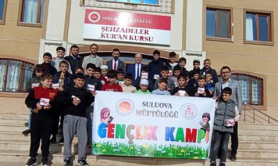 İLÇE MÜFTÜLÜĞÜ GENÇLİĞE DEĞER YARIYIL KAMPI DÜZENLEDİ