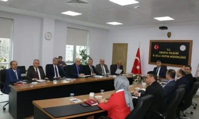 MİLLÎ EĞİTİM MÜDÜRLER KURULU TOPLANTISI YAPILDI