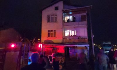 SULUOVA ŞEKER MAHALLESİNDE EV YANGINI
