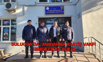 SULUOVA’DA, JANDARMA ASAYİŞ VAKFI(JAV) TEMSİLCİLİĞİ AÇILDI