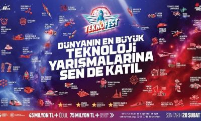 TEKNOFEST 2025 BAŞVURULARI İÇİN SON GÜN 20 ŞUBAT