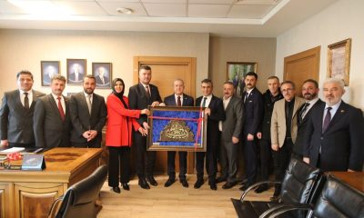 BAŞKAN RİFAT UZUN VE EKİBİNDEN, TBMM’YE ÇIKARMA