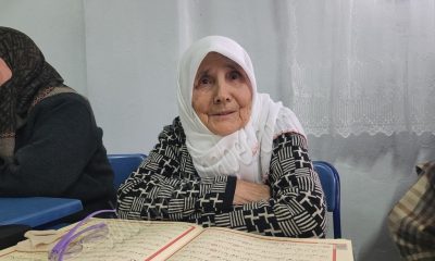 82 YAŞINDA KUR’AN ÖĞRENEN TESLİME ÇOBAN’IN HEDEFİ UMRE’YE GİTMEK