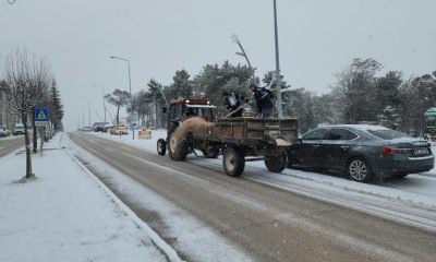 KAR YAĞIŞI NEDENİYLE AMASYA GENELİNDE 33, SULUOVA’DA İSE 6 KÖY YOLU KAPANDI