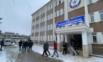 AMASYA POLİSİNDEN 3 İLDE HIRSIZLIK OPERASYONU; 10 GÖZALTI