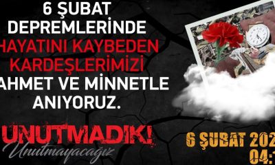 ASRIN FELAKETİNDE HAYATINI KAYBEDEN KARDEŞLERİMİZİ RAHMETLE ANIYORUZ.