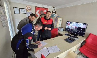 BELEDİYE EKİPLERİ APARTLARDA DENETİM YAPTI