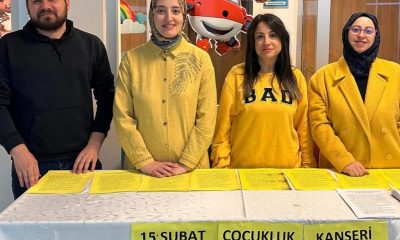 İLÇE SAĞLIK MÜDÜRLÜĞÜ, ÇOCUKLUK ÇAĞI KANSERE DİKKAT ÇEKTİ