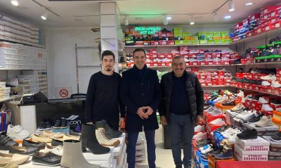 KAYMAKAM GÜRÇAM ÇARŞI ESNAFINI ZİYARET ETTİ