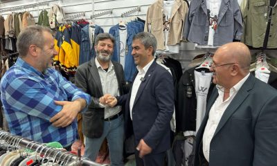 BAŞKAN RİFAT UZUN’DAN ESNAFA BAYRAM ALIŞ VERİŞ ZİYARETİ