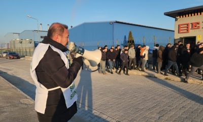 SULUOVALI ŞEKER-İŞ ÜYESİ İŞÇİLERİN TOPLU İŞ SÖZLEŞME EYLEMİ 1 HAFTADIR DEVAM EDİYOR