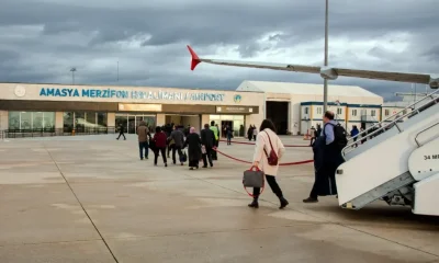 AMASYA HAVALİMANINI 1 AYDA 13 BİN 10 YOLCU KULLANDI