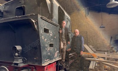 MEHMET TEMEL, KARA KIZ VE HANGARDAKİ LOKOMOTİFLER !