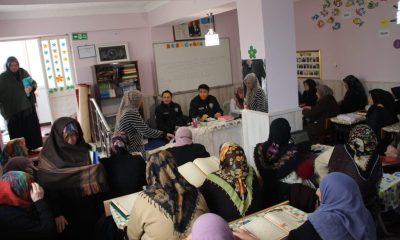 SULUOVA TD POLİSLERİ, KUR’AN KURSLARINDA EĞİTİMLER VERDİ