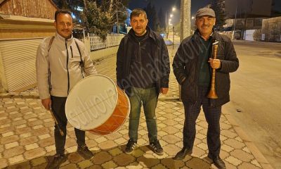 SULUOVA’DA RAMAZAN DAVULU GELENEĞİ DEVAM EDİYOR