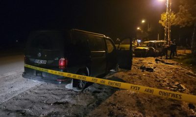 SULUOVA ESKİ ÇELTEK MAHALLESİNDE 2 ARAC ÇARPIŞTI; 7 YARALI