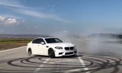 AMASYA’DA DRİFT YAPAN SÜRÜCÜYE 34 BİN TL CEZA